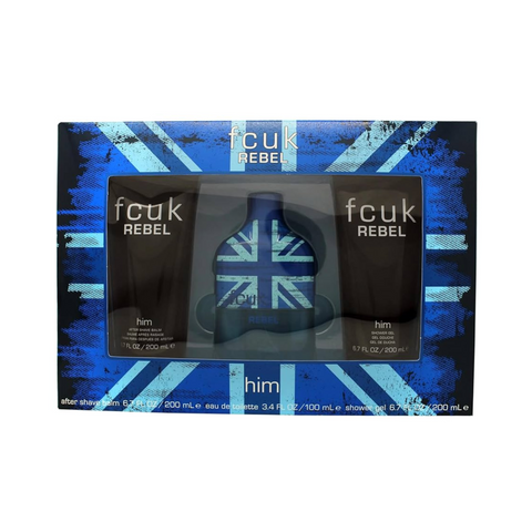 Fcuk Rebel Men's Gift Set