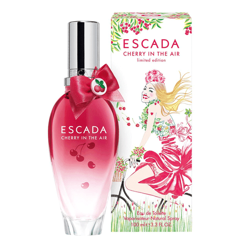 Escada cerise dans l'air