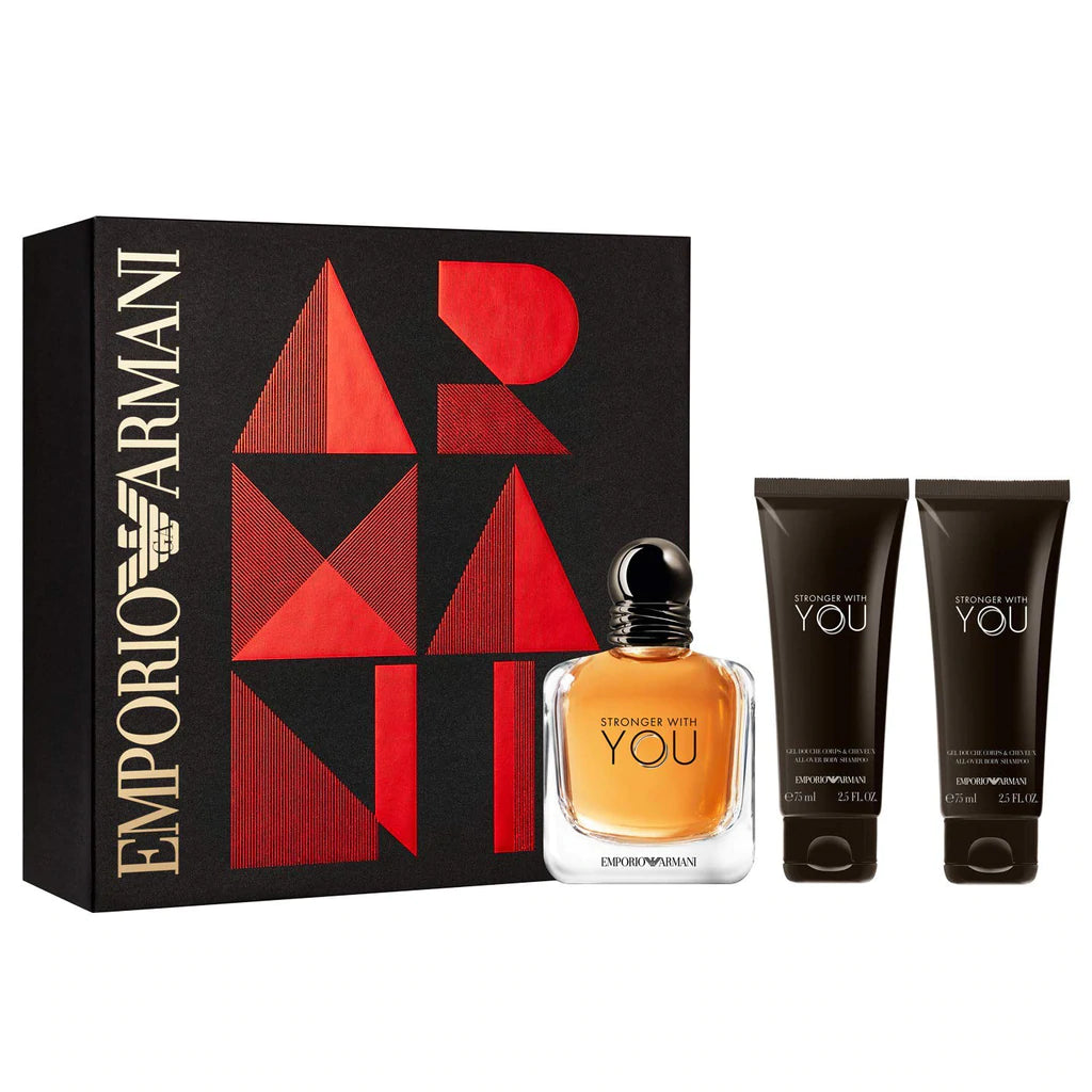 Armani Stronger With You Gift Set - Perfume Shop