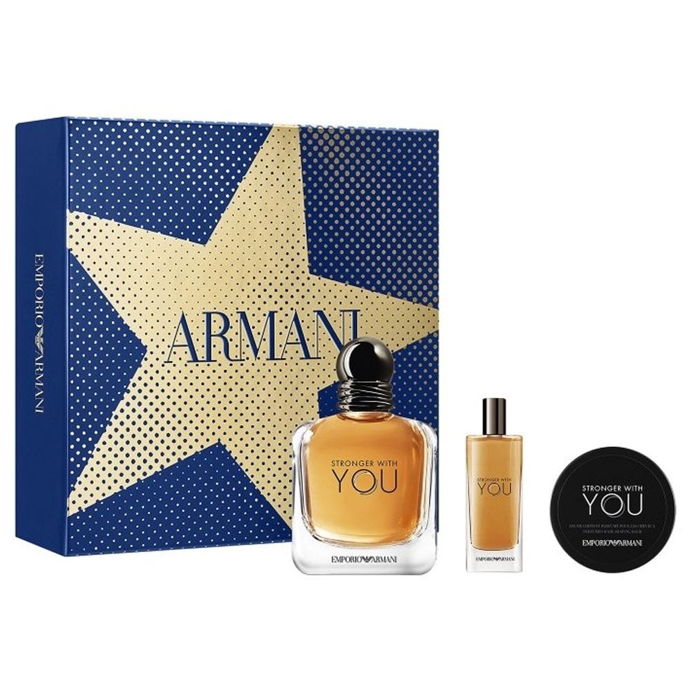 Armani Stronger With You Gift Set - Perfume Shop